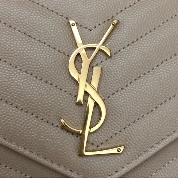 NWT Saint Laurent Large Cassandre Chain Wallet - Picture 9 of 13